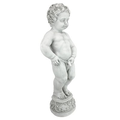 Design Toscano The Peeing Boy Of Brussels Piped Statue 5 Design Toscano The Peeing Boy Of Brussels Piped Statue - Image 3
