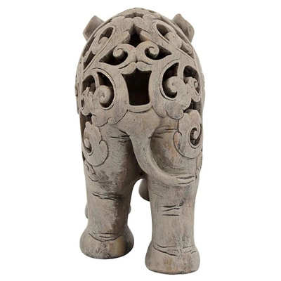 Design Toscano Anjan The Elephant Jali Sculpture 6 Design Toscano Anjan The Elephant Jali Sculpture - Image 4