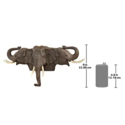 Design Toscano Raised Expectations Elephant Wall Sculpture -Design Toscano Store GUEST 5161c953 b2a2 4759 a5a3 304045bea723