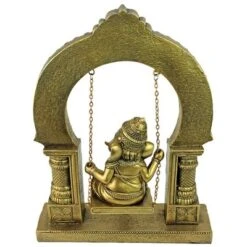 Design Toscano Lord Ganesha Elephant God Swinging On A Jhoola Hindu Statue -Design Toscano Store GUEST 526ceeae 63d4 42dc 94ba 3674236363c2