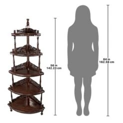 Design Toscano Five-tiered Edwardian Corner Shelf -Design Toscano Store GUEST 52ec08e7 d1d0 43a7 81b6 7bc8b2b25f45