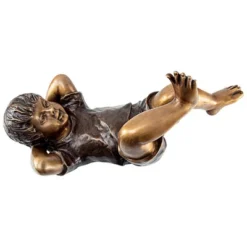 Design Toscano Lazy Days, Resting Boy Cast Bronze Piped Garden Statue -Design Toscano Store GUEST 53b1614e 4083 4d98 8d32 776791c9cabe