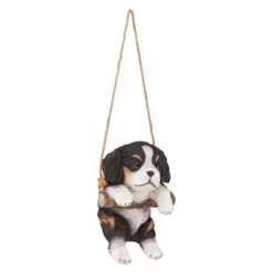 Design Toscano Black Cavalier Puppy On A Perch Hanging Dog Sculpture -Design Toscano Store GUEST 54a0d49b 76f3 4bff a521 0d90710ea061