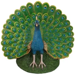 Design Toscano Peacock Plumage Garden Statue - Multicolored -Design Toscano Store GUEST 559d7cd0 19ae 43de 9100 34c6b3754f2a