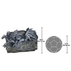 Design Toscano Morgoth Castle Dragons Wall Sculpture -Design Toscano Store GUEST 56d6eab7 63a9 4c23 9c3f 7279f794b046