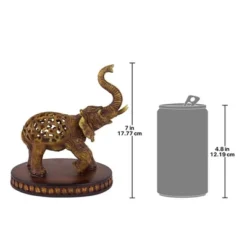 Design Toscano Jali Elephant Sculpture (Small) -Design Toscano Store GUEST 57e9b467 8e93 46e9 be15 21f6b571f2e5