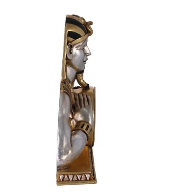 Design Toscano Temple Of Heliopolis: Egyptian Mantel Clock Statue 7 Design Toscano Temple Of Heliopolis: Egyptian Mantel Clock Statue - Image 5