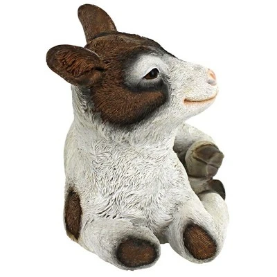 Design Toscano New Kids On The Farm Baby Goat Animal Statues: Juliet 5 Design Toscano New Kids On The Farm Baby Goat Animal Statues: Juliet - Image 3