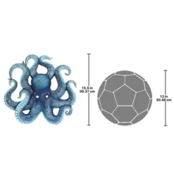 Design Toscano Deadly Blue Octopus Of The Coral Reef Wall Sculpture -Design Toscano Store GUEST 6126a24d 6db7 4804 9167 b798d9518a78