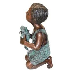 Design Toscano New Friend, Boy With Frog Cast Bronze Garden Statue -Design Toscano Store GUEST 6177527c 829e 4c6e beda 36d7e9b8a8ef