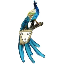 Design Toscano Fine Feathers Perching Peacock Wall Sculpture -Design Toscano Store GUEST 63a0dd5b 21ea 4ffb a97f b49893c861a5