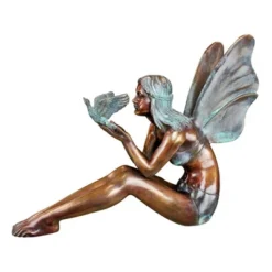 Design Toscano Bird Fairy Cast Bronze Garden Statue: Large -Design Toscano Store GUEST 648f4a0e 0f11 4db5 a487 71453c43d191