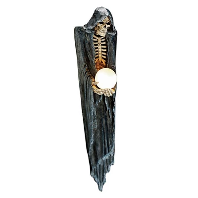 Design Toscano The Grim Reaper Illuminated Wall Sculpture 3 Design Toscano The Grim Reaper Illuminated Wall Sculpture