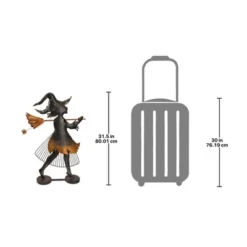 Design Toscano Bewitched Blaise Metal Silhouette Witch Statue -Design Toscano Store GUEST 69ddbd28 c67d 47f4 b82f 38943b5c89d4