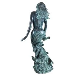 Design Toscano Goddess Of The Sea, Mermaid Of The Isles Spitting Bronze Garden Statue -Design Toscano Store GUEST 6c258c07 c3ed 48c5 8c74 78e52bd6a0df