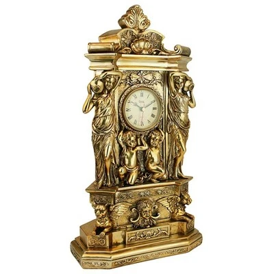 Design Toscano Chateau Chambord Clock 4 Design Toscano Chateau Chambord Clock - Image 2