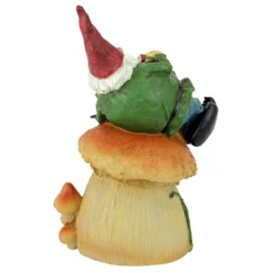 Design Toscano Gnome Frog House Garden Statue - Multicolored -Design Toscano Store GUEST 6eb5adab fd79 4149 8b26 d7478494b7d9