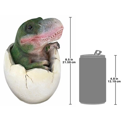 Design Toscano Baby Tyrannosaurus Rex Dino Egg Statue 6 Design Toscano Baby Tyrannosaurus Rex Dino Egg Statue - Image 4