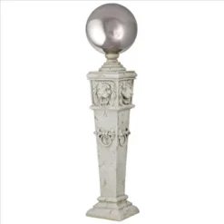 Design Toscano Lion Head Gazing Globe Garden Pillar Statue -Design Toscano Store GUEST 71399319 c85b 4dc4 a520 8c03a6e028dc