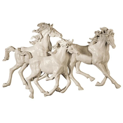 Design Toscano Los Tres Caballos Del Castillo Alomar Wall Sculpture 3 Design Toscano Los Tres Caballos Del Castillo Alomar Wall Sculpture