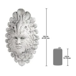 Design Toscano Presence Of Carnevale: Greenman Wall Sculpture -Design Toscano Store GUEST 742f663e e88c 4a93 a342 343a83030145
