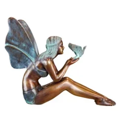 Design Toscano Bird Fairy Cast Bronze Garden Statue: Large -Design Toscano Store GUEST 7850c610 70e4 4509 bc94 58c30665b959
