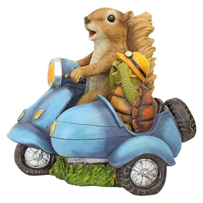 Design Toscano Born To Be Wild Squirrel On Motorcycle Statue - Multicolored 6 Design Toscano Born To Be Wild Squirrel On Motorcycle Statue - Multicolored - Image 4