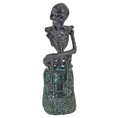 Design Toscano The Skeleton Thinker Statue 3 Design Toscano The Skeleton Thinker Statue