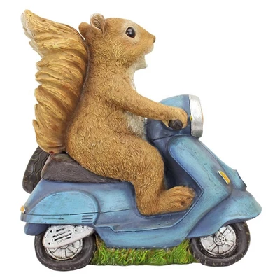 Design Toscano Born To Be Wild Squirrel On Motorcycle Statue - Multicolored 3 Design Toscano Born To Be Wild Squirrel On Motorcycle Statue - Multicolored