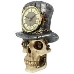Design Toscano Steampunk Mad Hatter Skull Sculptural Wall Clock -Design Toscano Store GUEST 7bdbed59 c2dc 4989 9c39 54af96a96dca