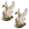 Design Toscano The Majesty Of Swan Lake Sculpture: Set Of Two