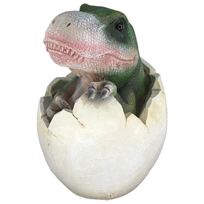 Design Toscano Baby Tyrannosaurus Rex Dino Egg Statue 4 Design Toscano Baby Tyrannosaurus Rex Dino Egg Statue - Image 2