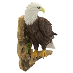 Design Toscano American Bald Eagle Bird Of Prey Wall Sculpture - Multicolored -Design Toscano Store GUEST 82bd0687 4de3 4794 bcbc e13e4c4e9b35