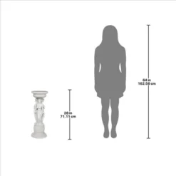 Design Toscano Chatsworth Manor Neoclassical Sculptural Pedestal -Design Toscano Store GUEST 8be1d87b 4e3b 4850 8f17 f59007c85100