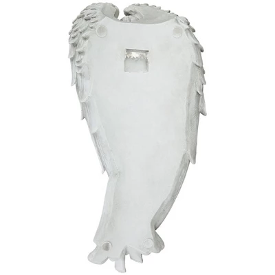 Design Toscano Santa Croce Angel Wall Sculptures - Off-White 5 Design Toscano Santa Croce Angel Wall Sculptures - Off-White - Image 3