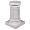 Design Toscano Classical Greek Fluted Garden Statuary Pedestal: Small -Design Toscano Store GUEST 8cfbbfb5 d029 4135 9058 6d3317cc3e64