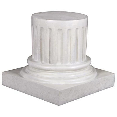 Design Toscano Roman Empire Column Garden Statuary Pedestal: Medium 3 Design Toscano Roman Empire Column Garden Statuary Pedestal: Medium