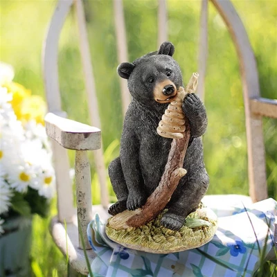 Design Toscano Honey, The Curious Black Bear Cub Statue 3 Design Toscano Honey, The Curious Black Bear Cub Statue