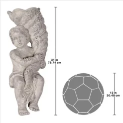 Design Toscano Baby Zeus With The Horn Of Plenty Cornucopia Planter Garden Statue -Design Toscano Store GUEST 9019778a a0d5 4774 a920 d6fd5616a51e