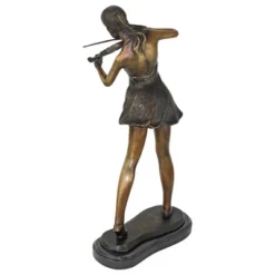 Design Toscano The Young Violinist Bronze Sculpture -Design Toscano Store GUEST 928d0841 b1f9 4dad a8db 88103672d392