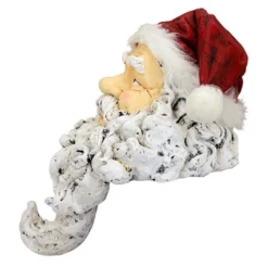 Design Toscano Ho-Ho-Hold It Santa Mantel Stocking Holder Statue, Multi-colored -Design Toscano Store GUEST 97db8a63 7418 4342 b04b 507ee1dd9ebd