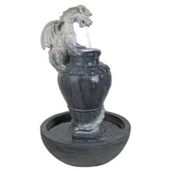 Design Toscano The Viper Dragon Sculptural Fountain - Gray -Design Toscano Store GUEST 9931fde2 d463 4016 9cb7 db9d4b1c8f38