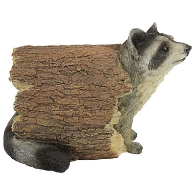 Design Toscano Bandit, The Raccoon Statue - Black 7 Design Toscano Bandit, The Raccoon Statue - Black - Image 5