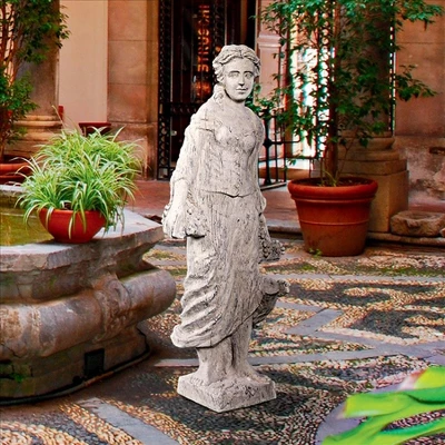 Design Toscano Flora, Goddess Of Flowering Plants Garden Statue 3 Design Toscano Flora, Goddess Of Flowering Plants Garden Statue