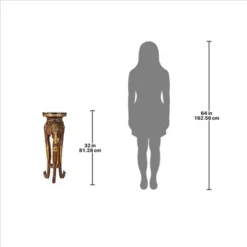 Design Toscano Majestic Elephant Sculptural Pedestal -Design Toscano Store GUEST 9babc816 f074 4f7d 951c 3fe05d0ba573