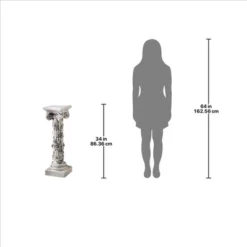 Design Toscano The Rose Garland Sculptural Pedestal -Design Toscano Store GUEST 9d65ef8c ee74 446d a90c a925fdd3db4b