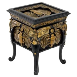 Design Toscano Egyptian Sun God Scarab Royal Artifact Box