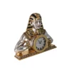 Design Toscano Temple Of Heliopolis: Egyptian Mantel Clock Statue
