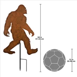 Design Toscano Bigfoot Spotted Metal Silhouette Yeti Garden Stake -Design Toscano Store GUEST a1570f7d 65d5 4d07 acb6 972b22dcc906