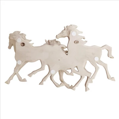 Design Toscano Los Tres Caballos Del Castillo Alomar Wall Sculpture 7 Design Toscano Los Tres Caballos Del Castillo Alomar Wall Sculpture - Image 5